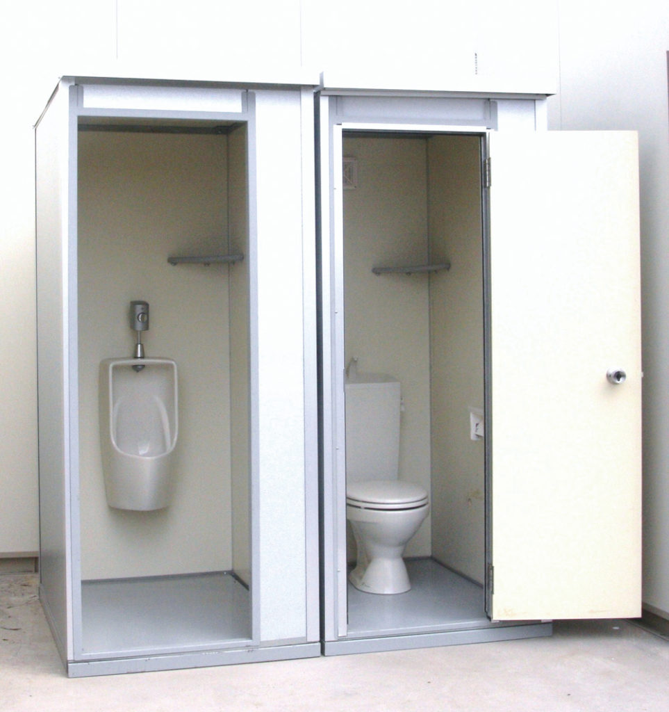 仮設トイレ (屋外トイレ) パネルハウスのオーダ工業