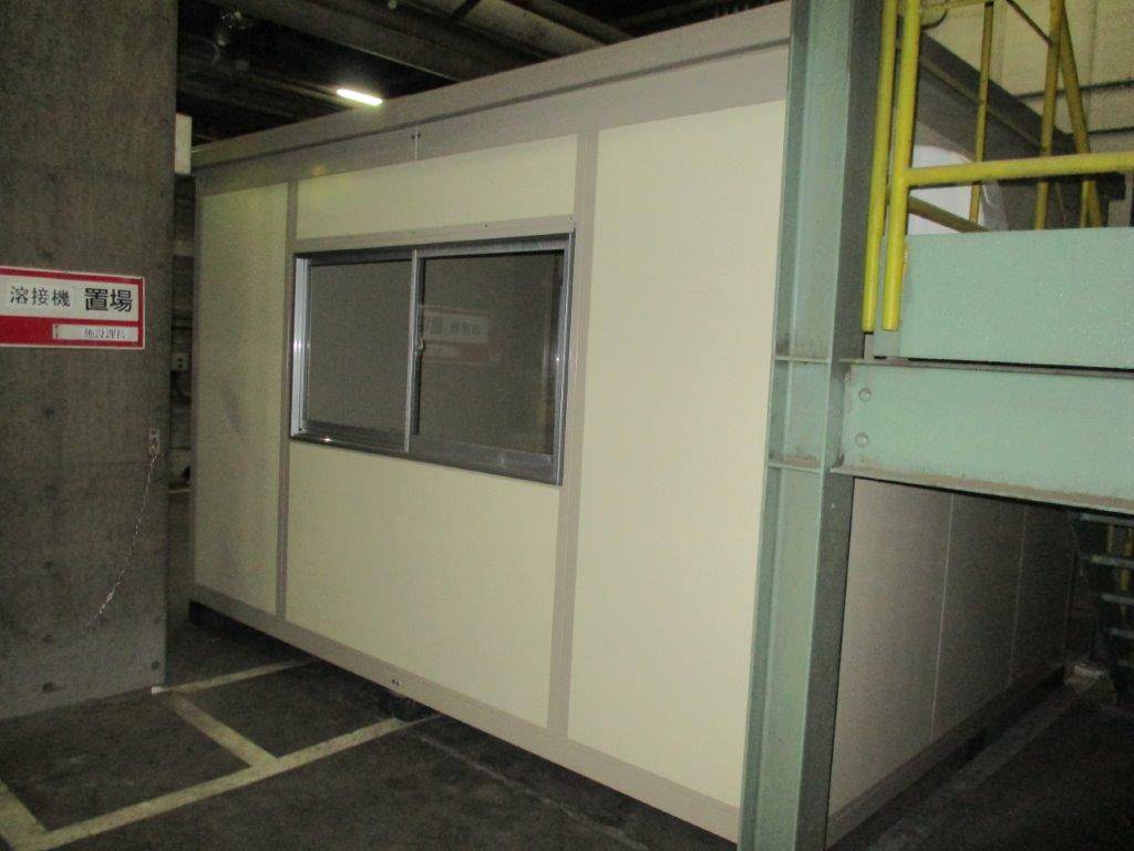 玉県八潮市　パネルハウス(プレハブ)　工場休憩室