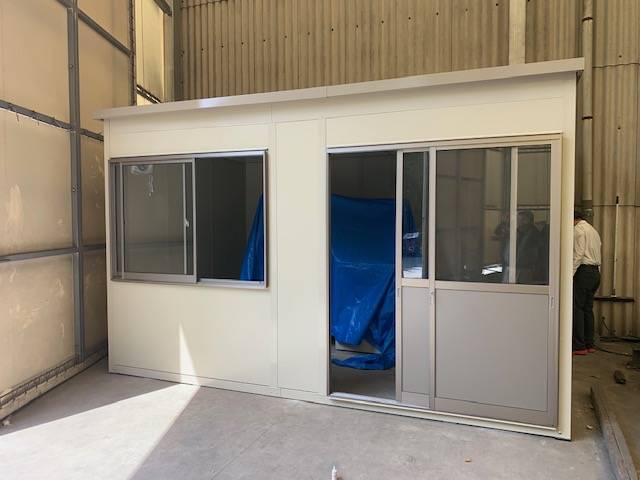 千葉県船橋市　パネルハウス(プレハブ)　工場試験室