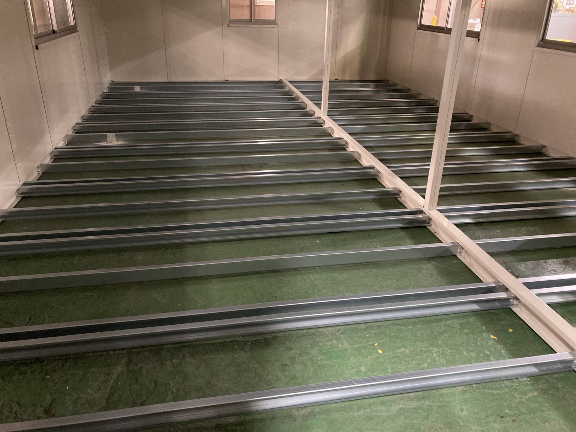 神奈川県川崎市川崎区 パネルハウス(プレハブ) 工場試験室