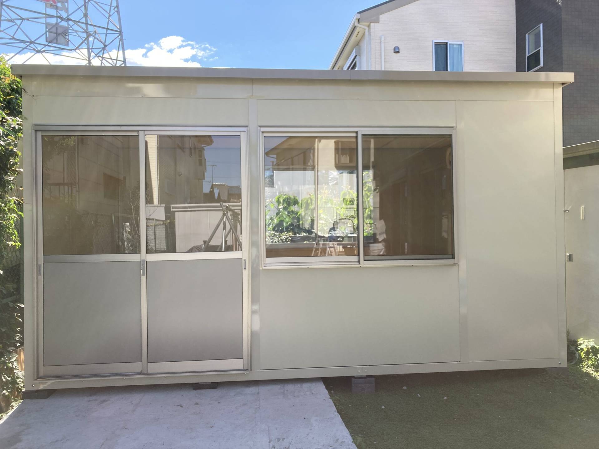 神奈川県平塚市 パネルハウス(プレハブ) 自宅離れ