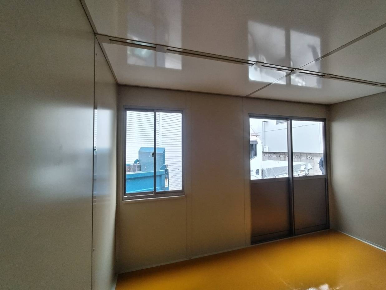 東京都板橋区 パネルハウス(プレハブ) 会社休憩室