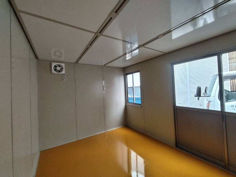 東京都板橋区 パネルハウス(プレハブ) 会社休憩室
