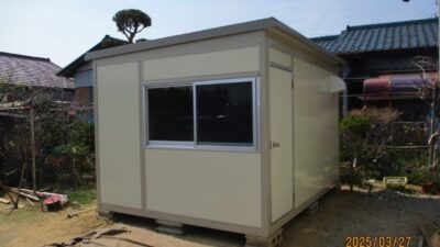 千葉県富津市 パネルハウス プレハブ 自宅離れ