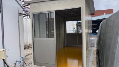 神奈川県厚木市 パネルハウス プレハブ 会社倉庫