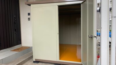 埼玉県和光市　パネルハウス　プレハブ　自宅倉庫