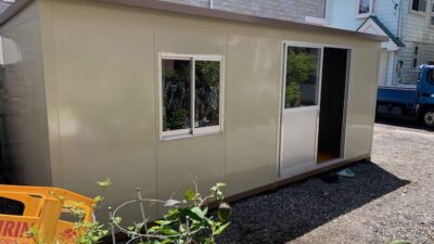 神奈川県大和市　パネルハウス　プレハブ　作業部屋