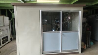神奈川県横浜市　パネルハウス　プレハブ　畑仕事用倉庫