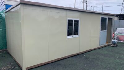 神奈川県藤沢市　パネルハウス　プレハブ　会社事務所