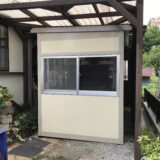 東京都八王子市　パネルハウス　プレハブ　飼育部屋