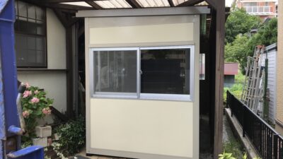 東京都八王子市　パネルハウス　プレハブ　飼育部屋