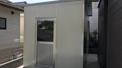 神奈川県横須賀市　パネルハウス　プレハブ　仕事用離れ