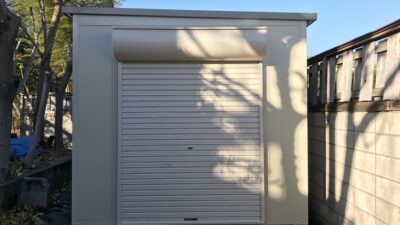 東京都日野市　パネルハウス　プレハブ　作業スペース