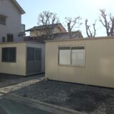 東京都江戸川区　パネルハウス　プレハブ　会社倉庫