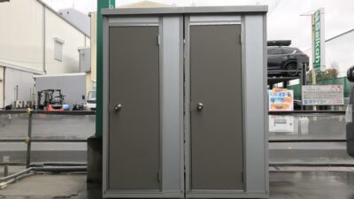 埼玉県戸田市　仮設トイレ　倉庫用トイレ