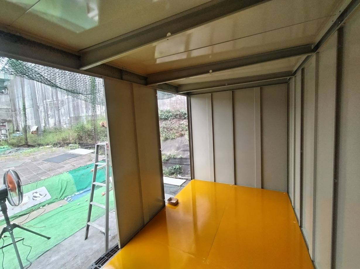 東京都あきるの市　パネルハウス(プレハブ)　物置