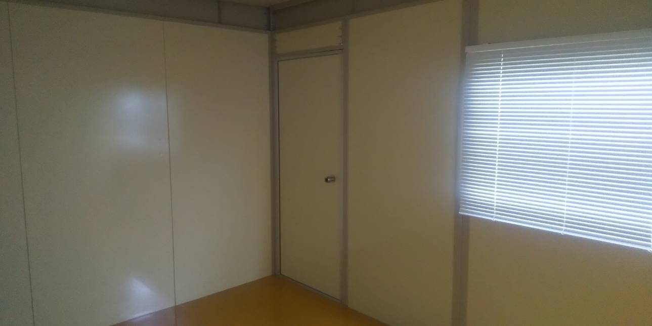 神奈川県茅ヶ崎市　パネルハウス(プレハブ)　休憩所