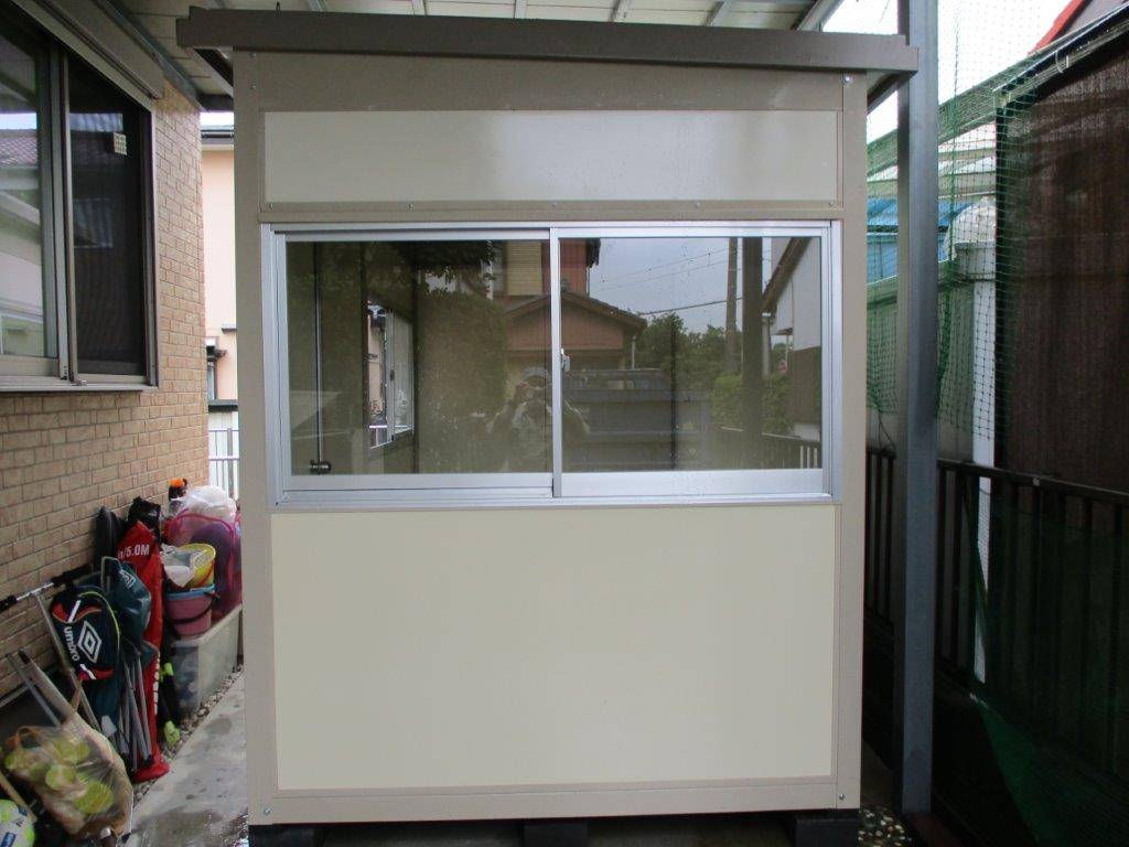 東京都府中市　パネルハウス(プレハブ)