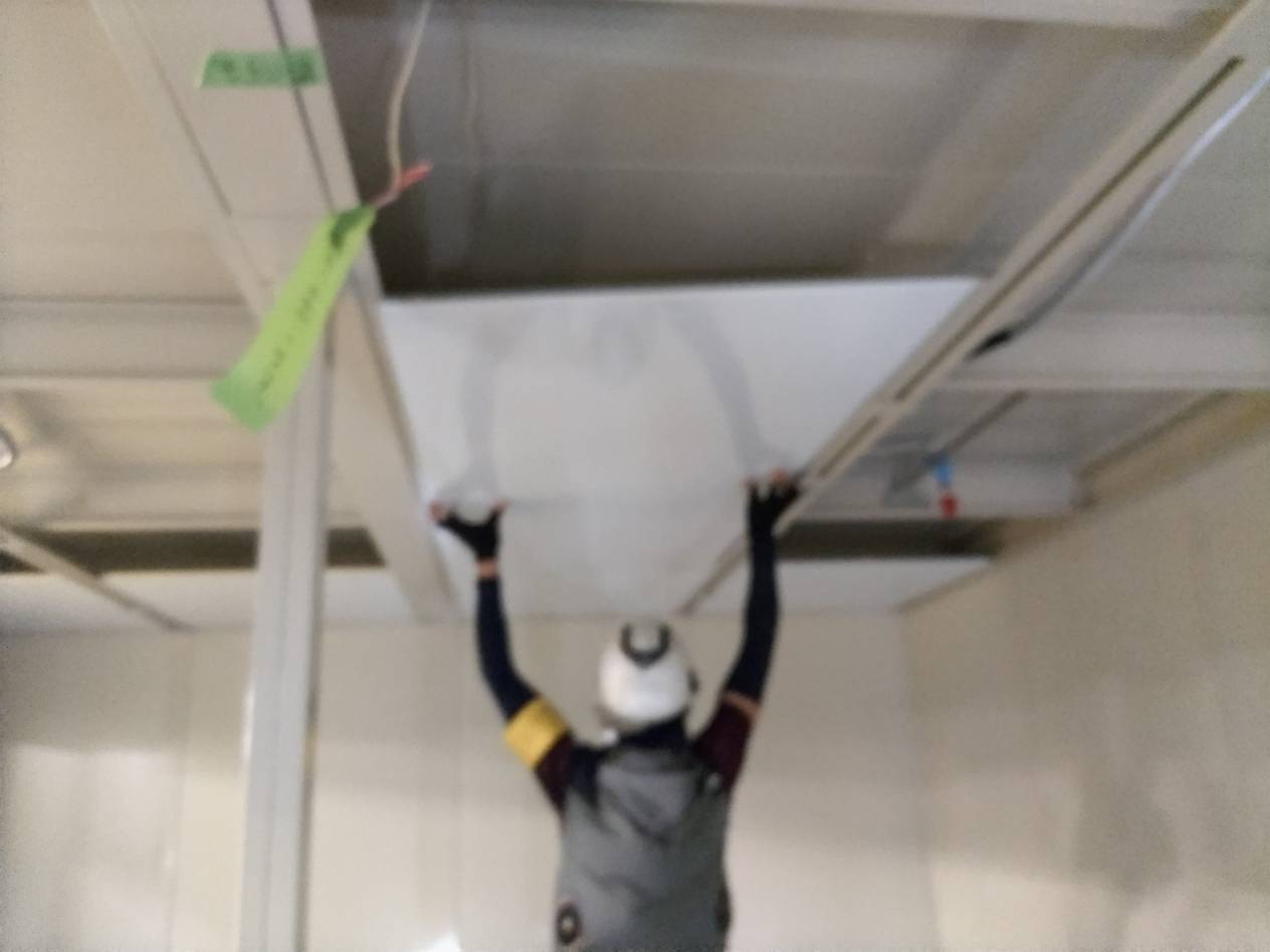 東京都新宿区　パネルハウス(プレハブ)　工事事務所