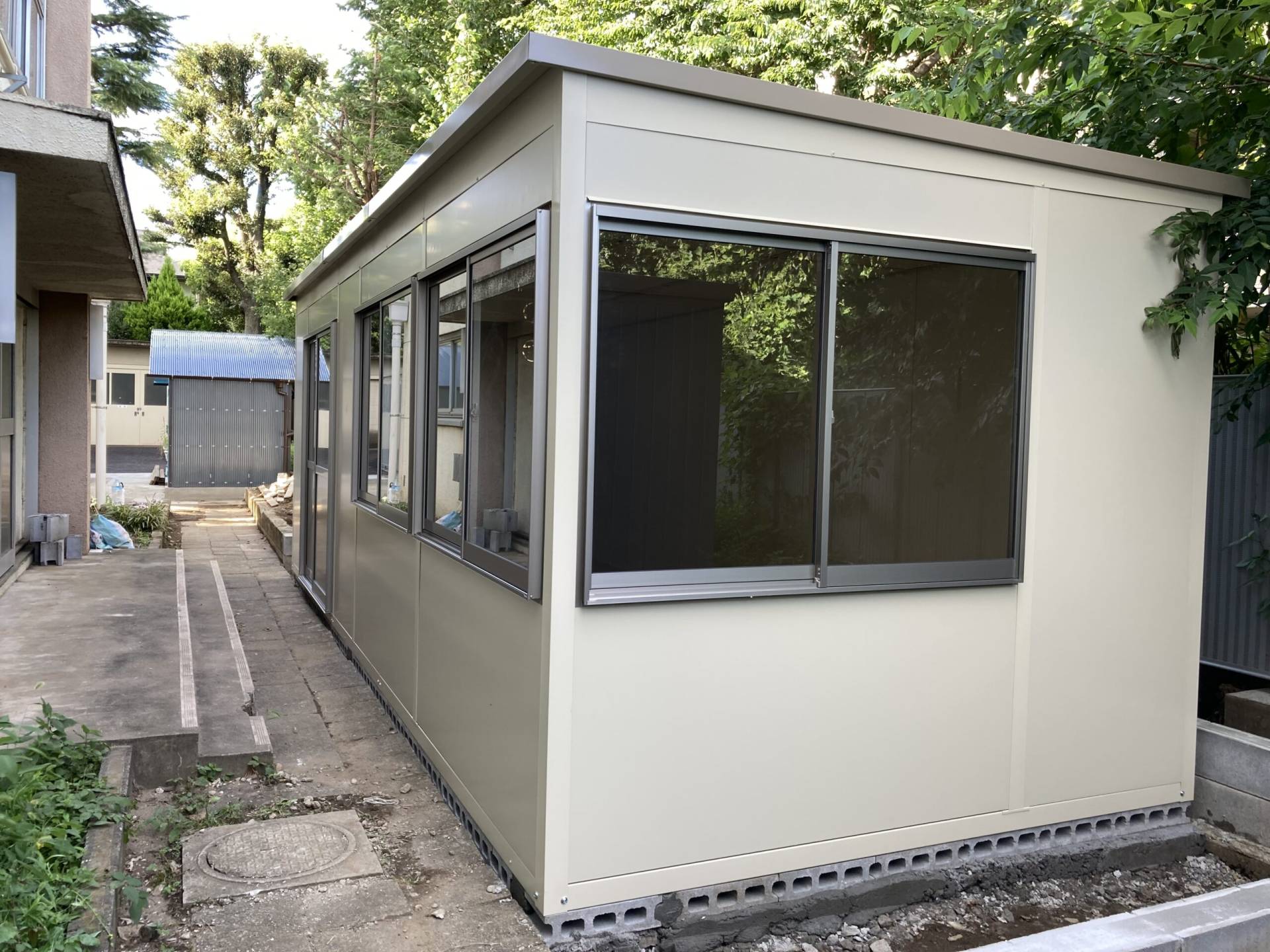 東京都北区　パネルハウス(プレハブ)