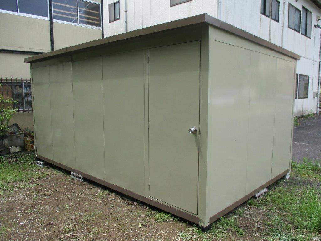 東京都町田市　パネルハウス(プレハブ)　会社倉庫