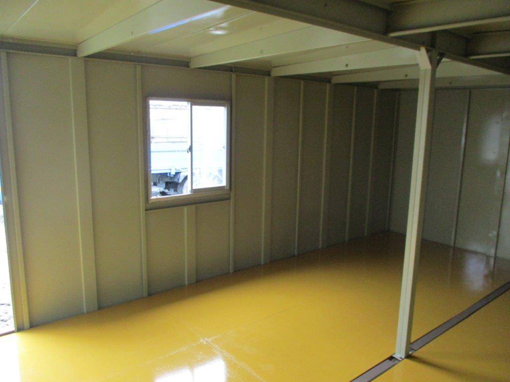 千葉県船橋市　パネルハウス(プレハブ)　会社倉庫