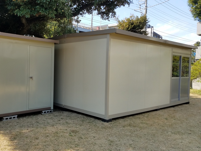神奈川県横浜市　パネルハウス(プレハブ)
