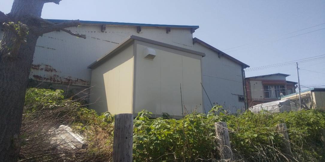 神奈川県茅ヶ崎市　パネルハウス(プレハブ)　休憩所