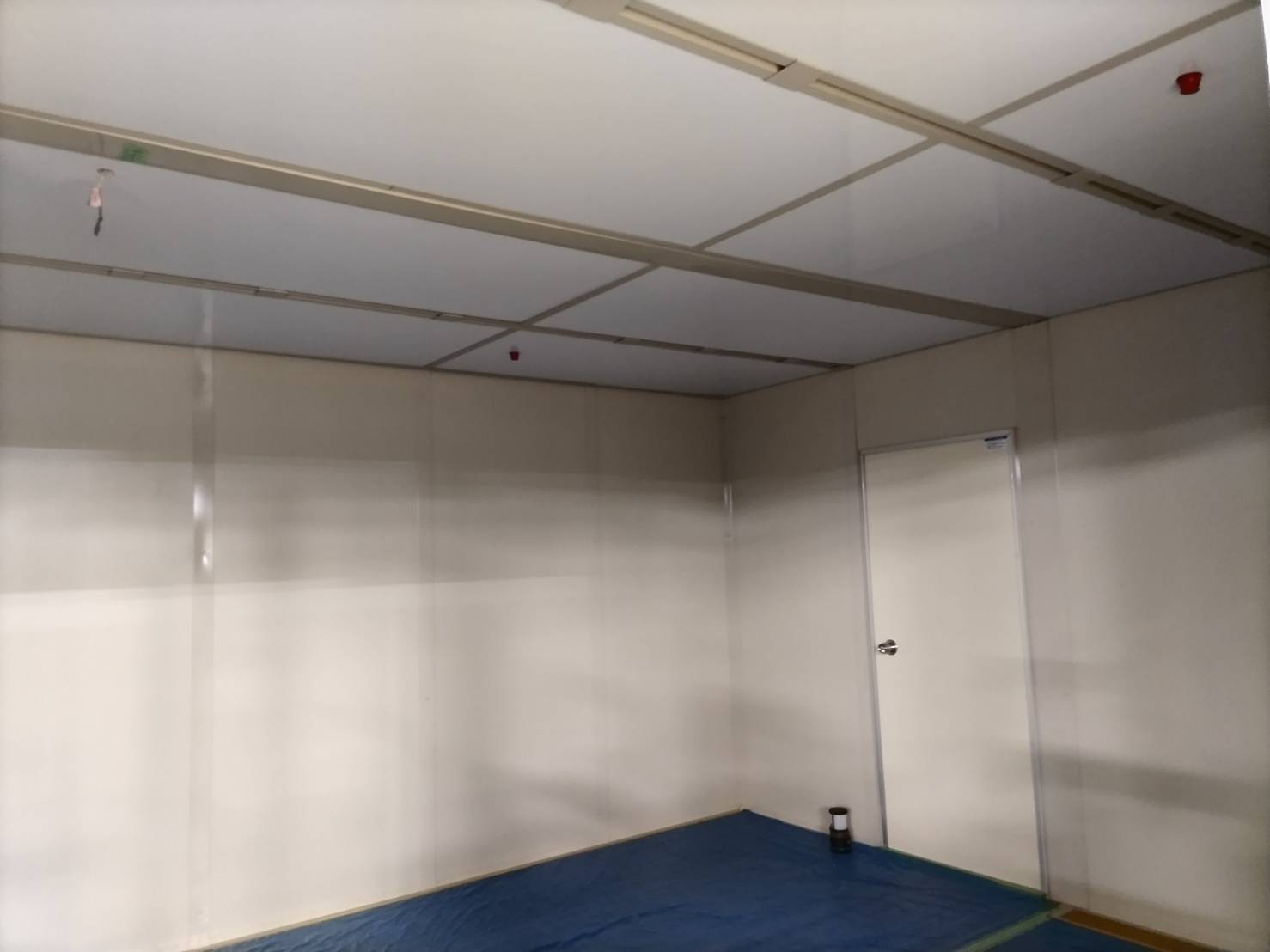 東京都新宿区　パネルハウス(プレハブ)　工事事務所