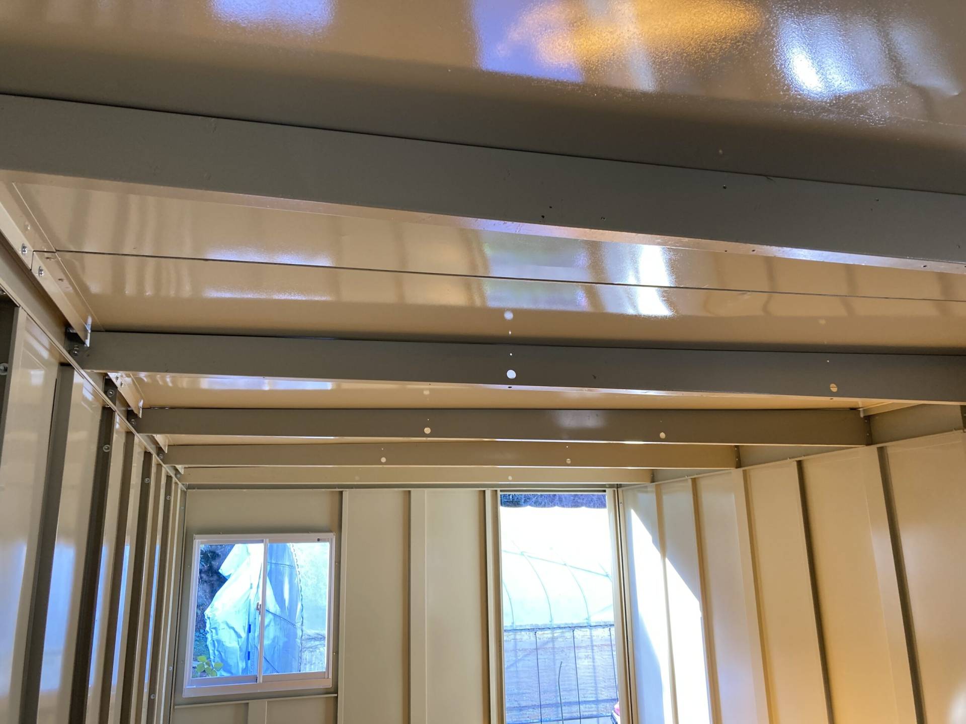 千葉県佐倉市　パネルハウス(プレハブ)　農業倉庫