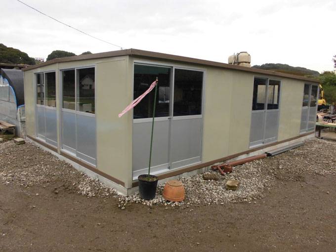 神奈川県三浦市　S社　パネルハウス(プレハブ)