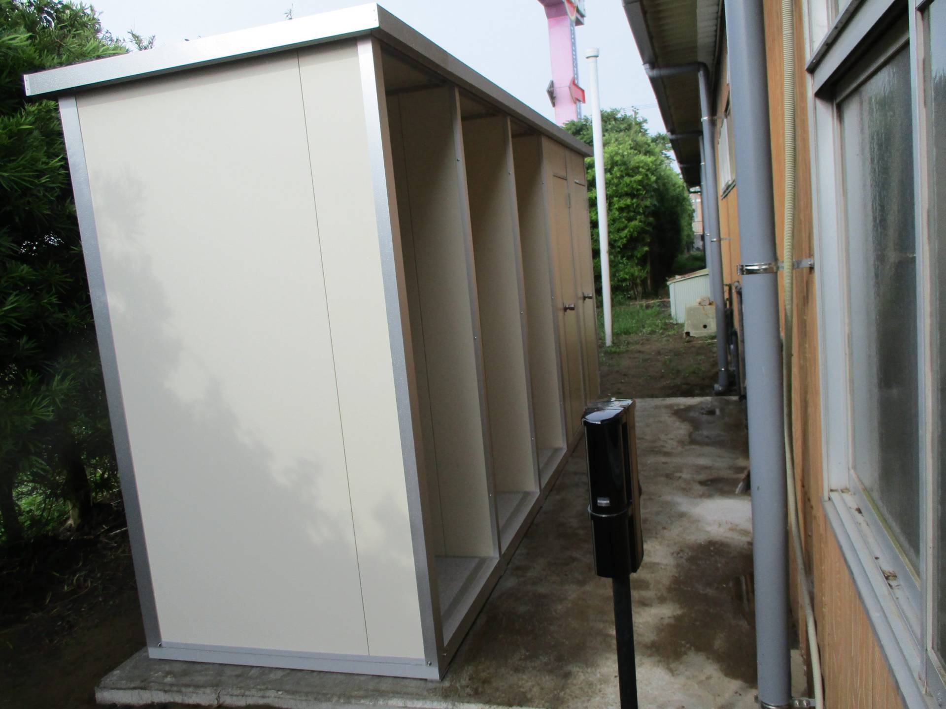 千葉県匝瑳市　仮設トイレ(屋外トイレ)