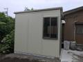 東京都西東京市　パネルハウス　プレハブ　会社更衣室