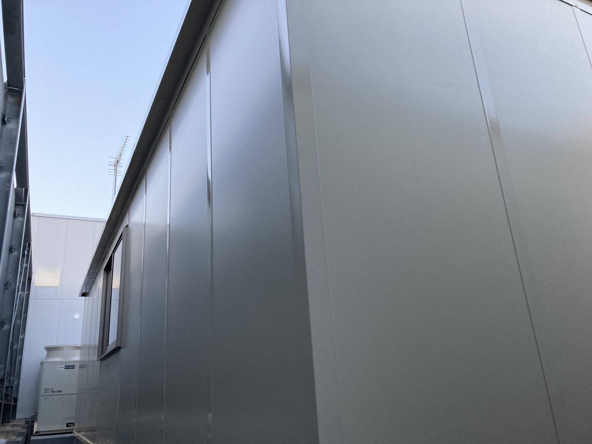 埼玉県川口市　パネルハウス(プレハブ)　会社休憩室