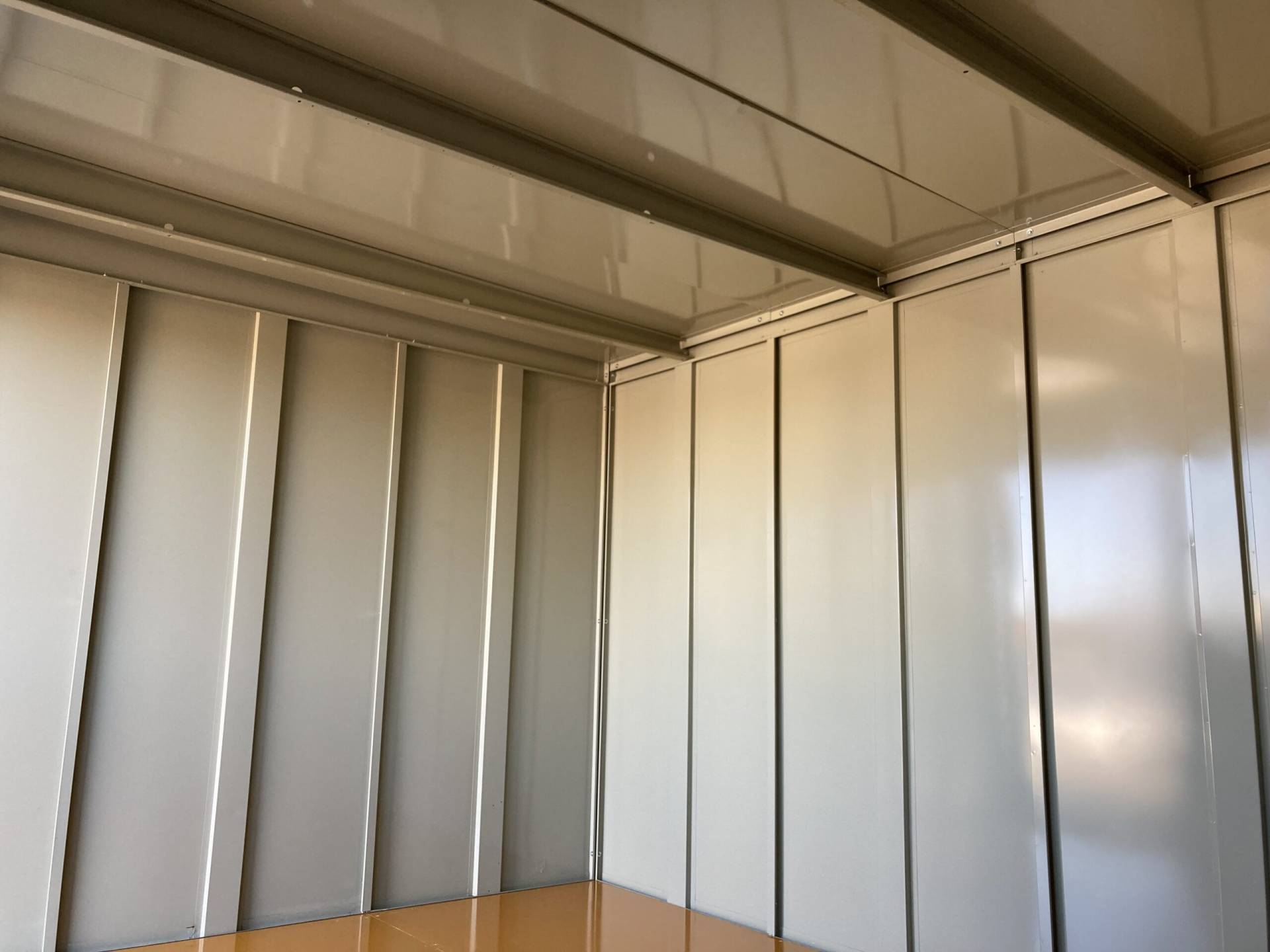 埼玉県所沢市　パネルハウス(プレハブ)　資材倉庫