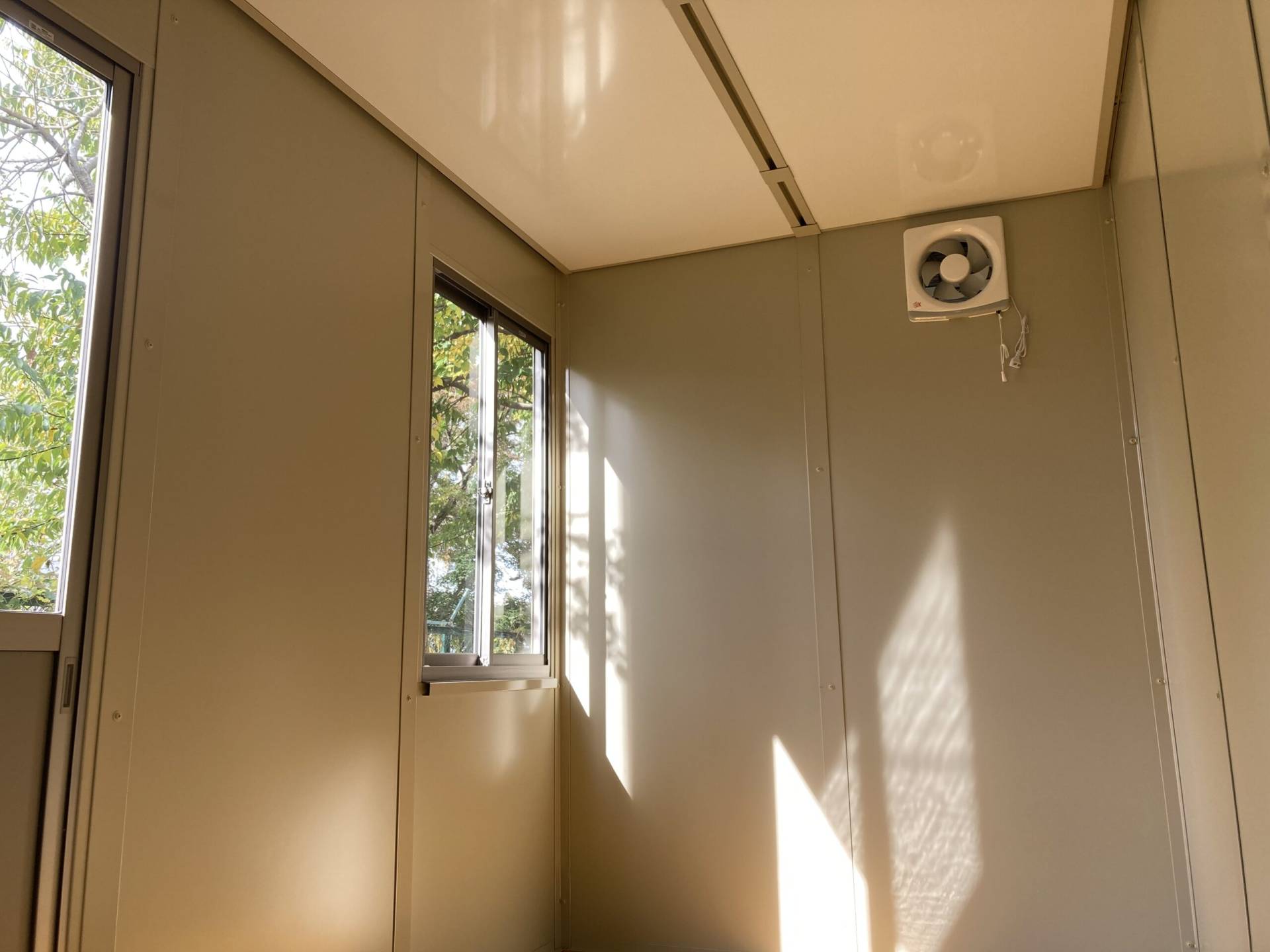 千葉県野田市　パネルハウス(プレハブ)　会社倉庫2