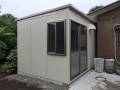 東京都西東京市　パネルハウス　プレハブ　会社更衣室