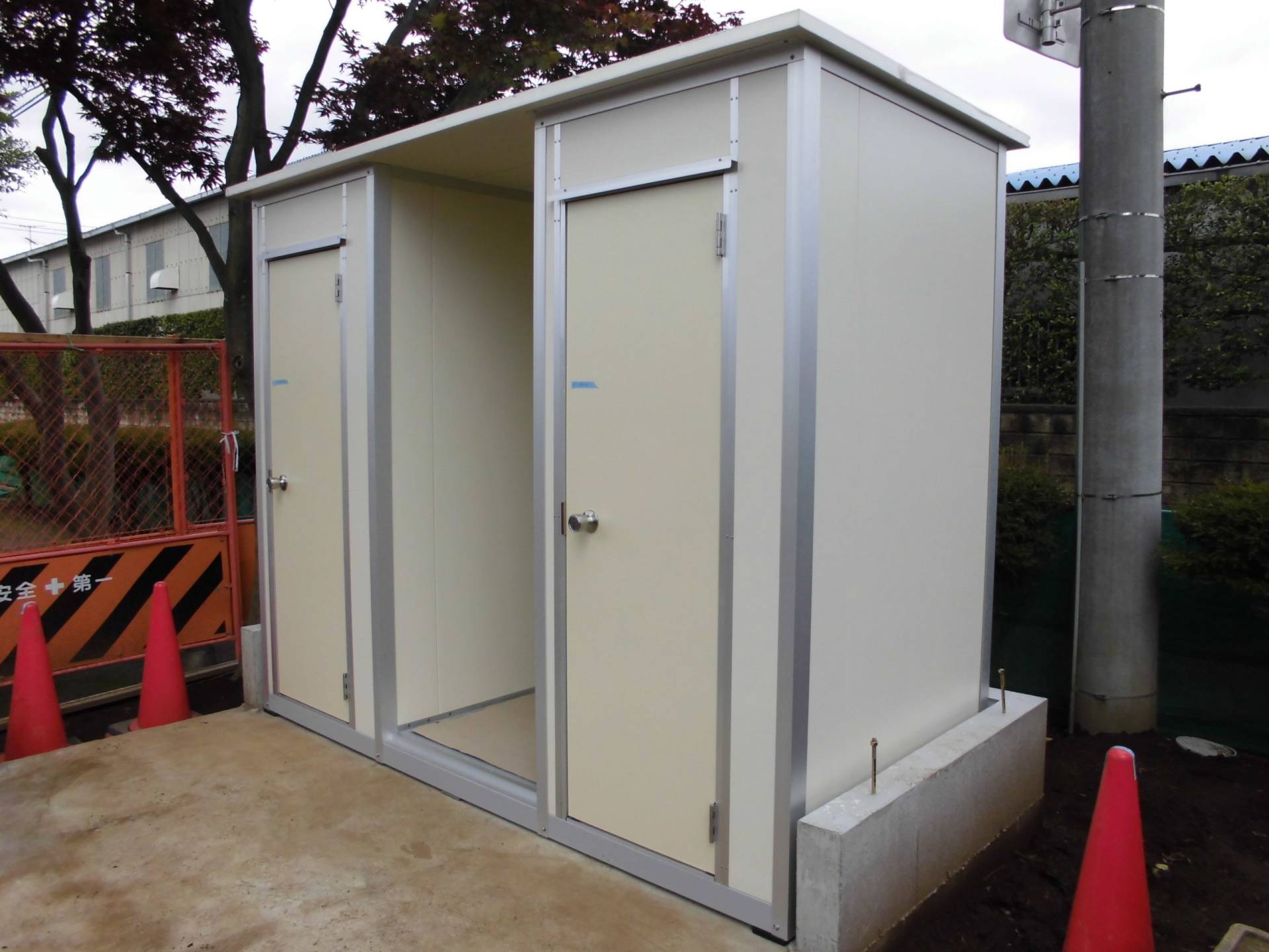 千葉県　仮設トイレ(屋外トイレ)