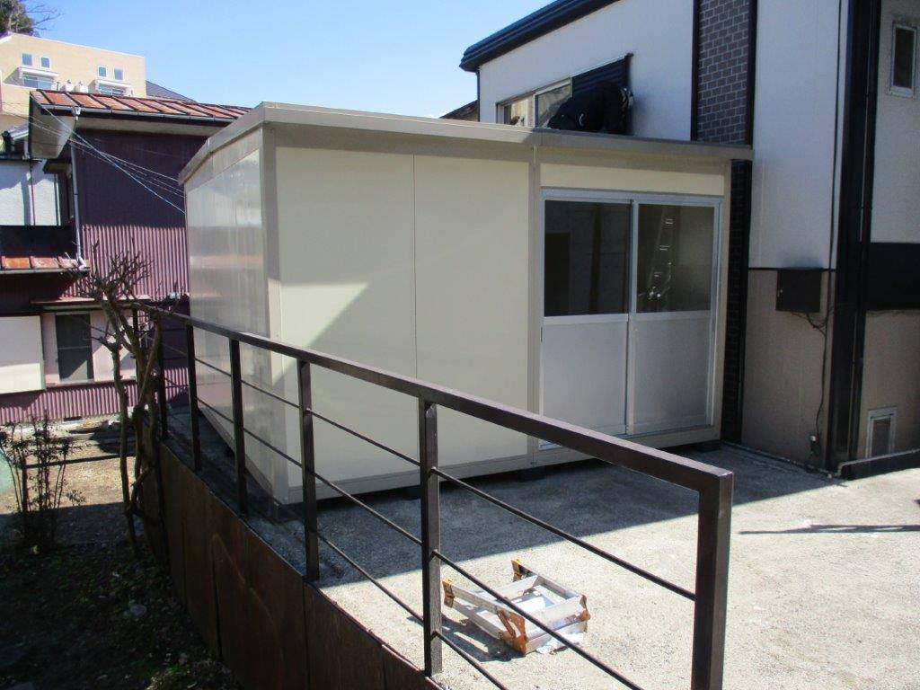 神奈川県横浜市　パネルハウス(プレハブ)