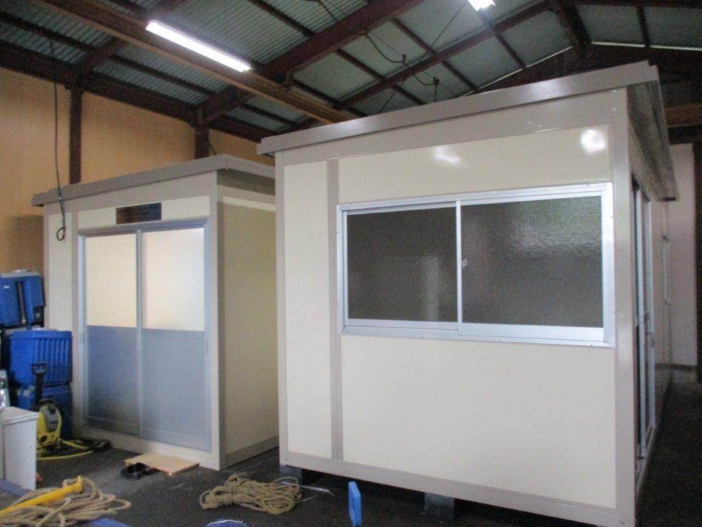 東京都葛飾区　パネルハウス(プレハブ)　会社倉庫