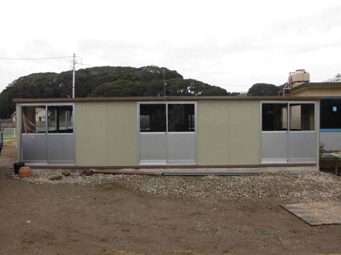 神奈川県三浦市　S社　パネルハウス(プレハブ)