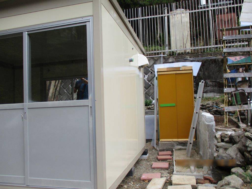 神奈川県相模原市　パネルハウス(プレハブ)