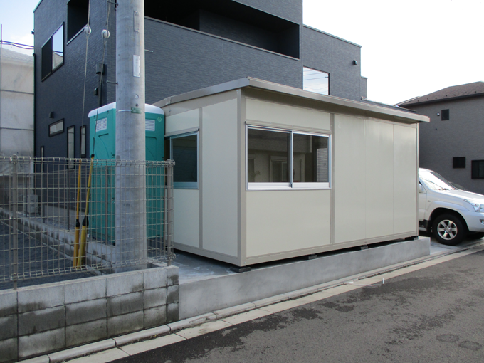 埼玉県入間市　パネルハウス(プレハブ)