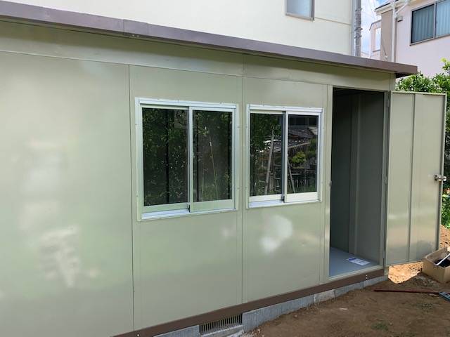 神奈川県横浜市　パネルハウス(プレハブ)