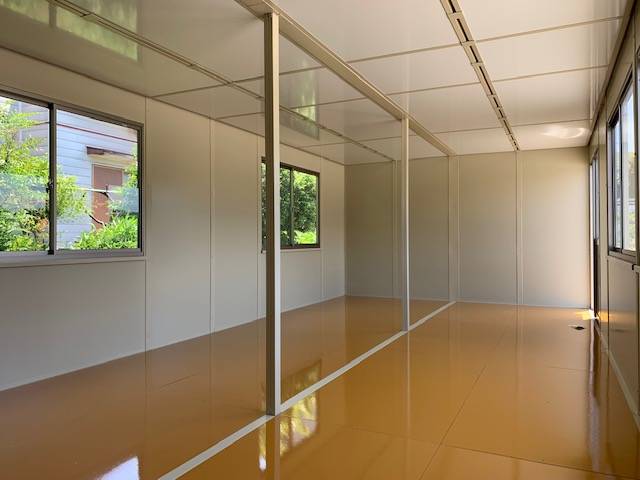 神奈川県横浜市戸塚区　パネルハウス(プレハブ)　資材倉庫