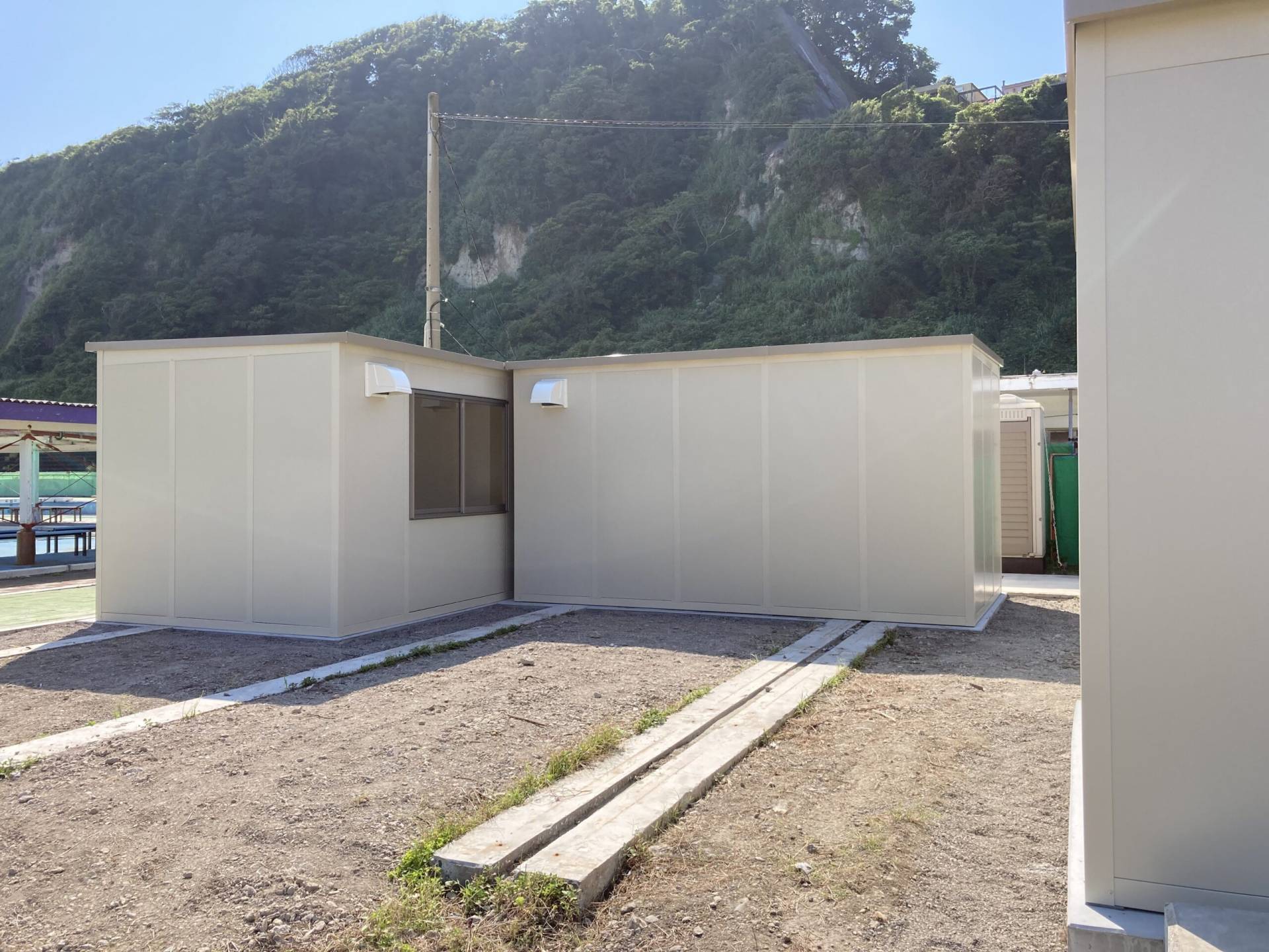 神奈川県鎌倉市　パネルハウス(プレハブ)