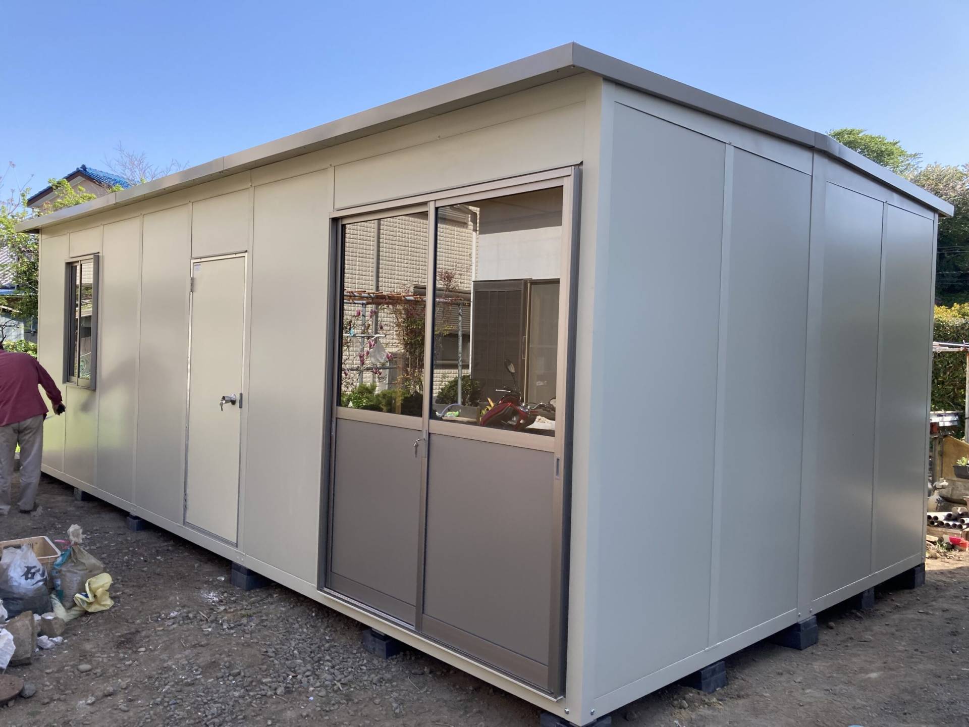 神奈川県横須賀市　パネルハウス(プレハブ)