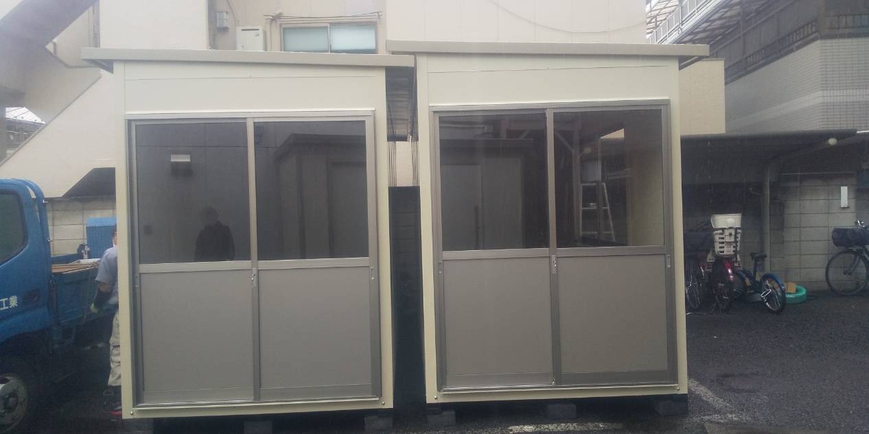 東京都葛飾区　パネルハウス(プレハブ)　事務所・倉庫