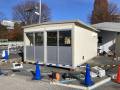 埼玉県さいたま市　パネルハウス(プレハブ)　検温所