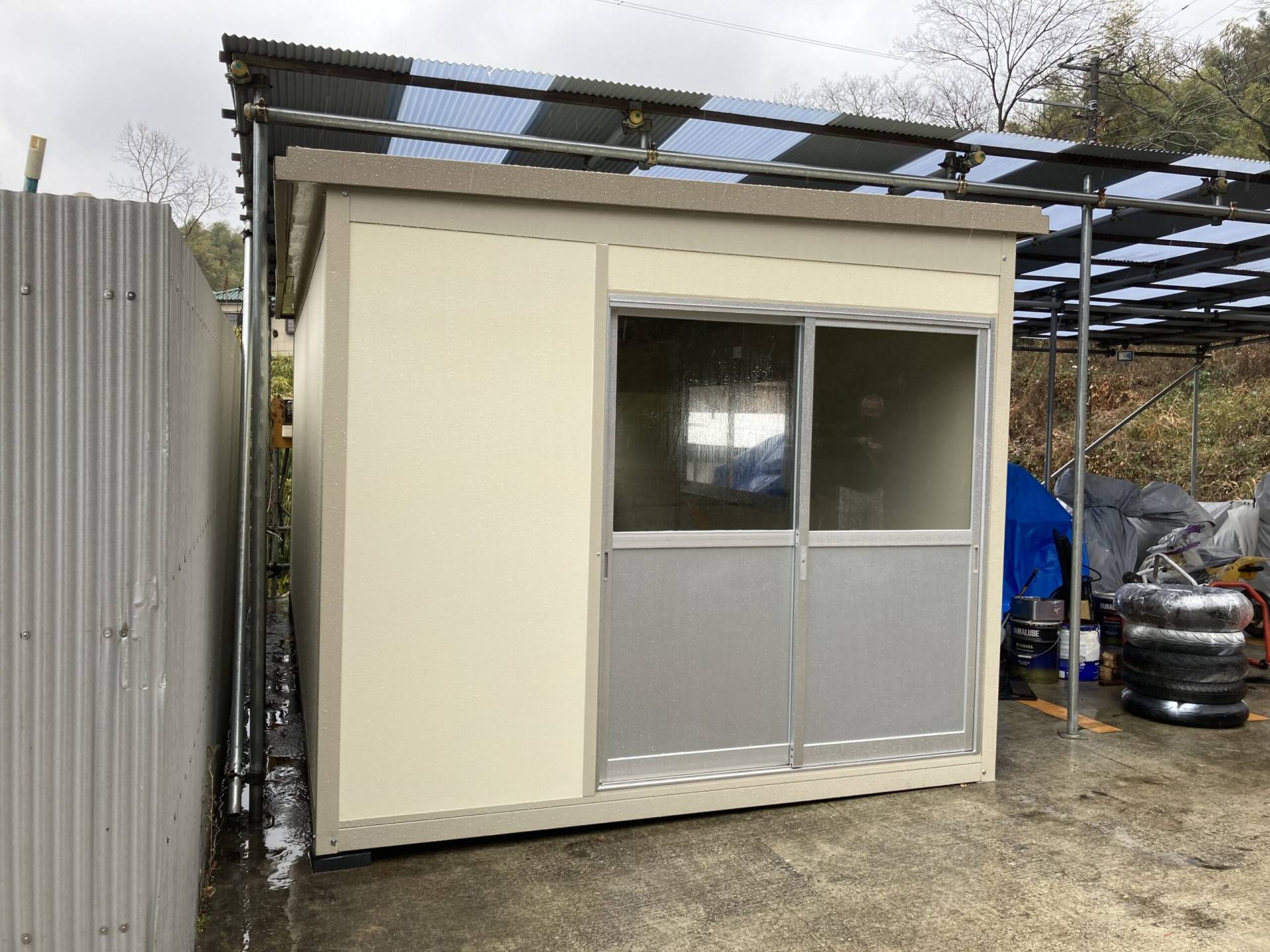 神奈川県三浦郡　パネルハウス(プレハブ)